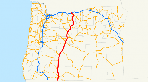 Oregon U.S. Highway 97