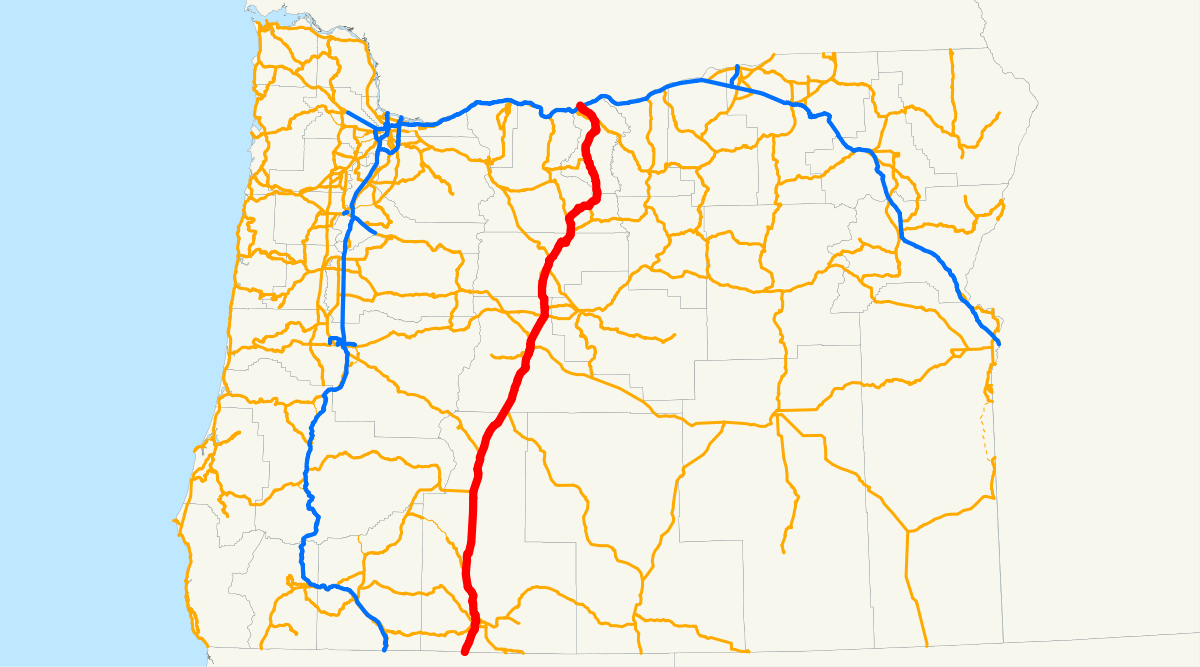 Oregon U.S. Highway 97