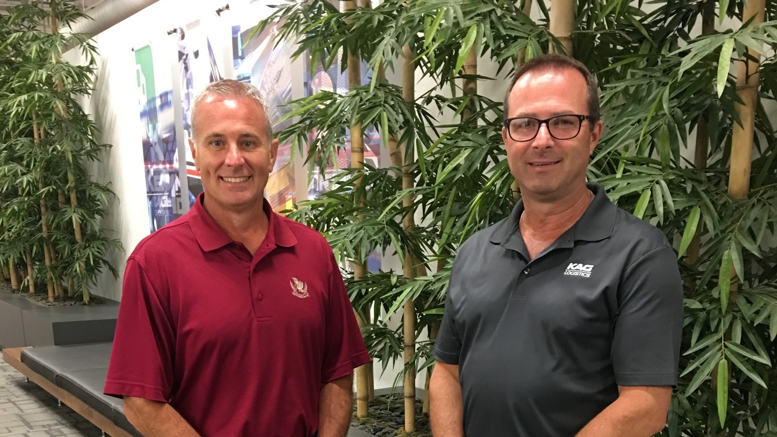 Mark Burns and Heath Colvin have joined KAG Logistics as directors of business development