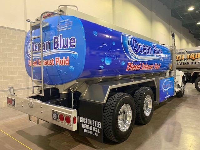 Boston Steel Ocean Blue DEF Tanker