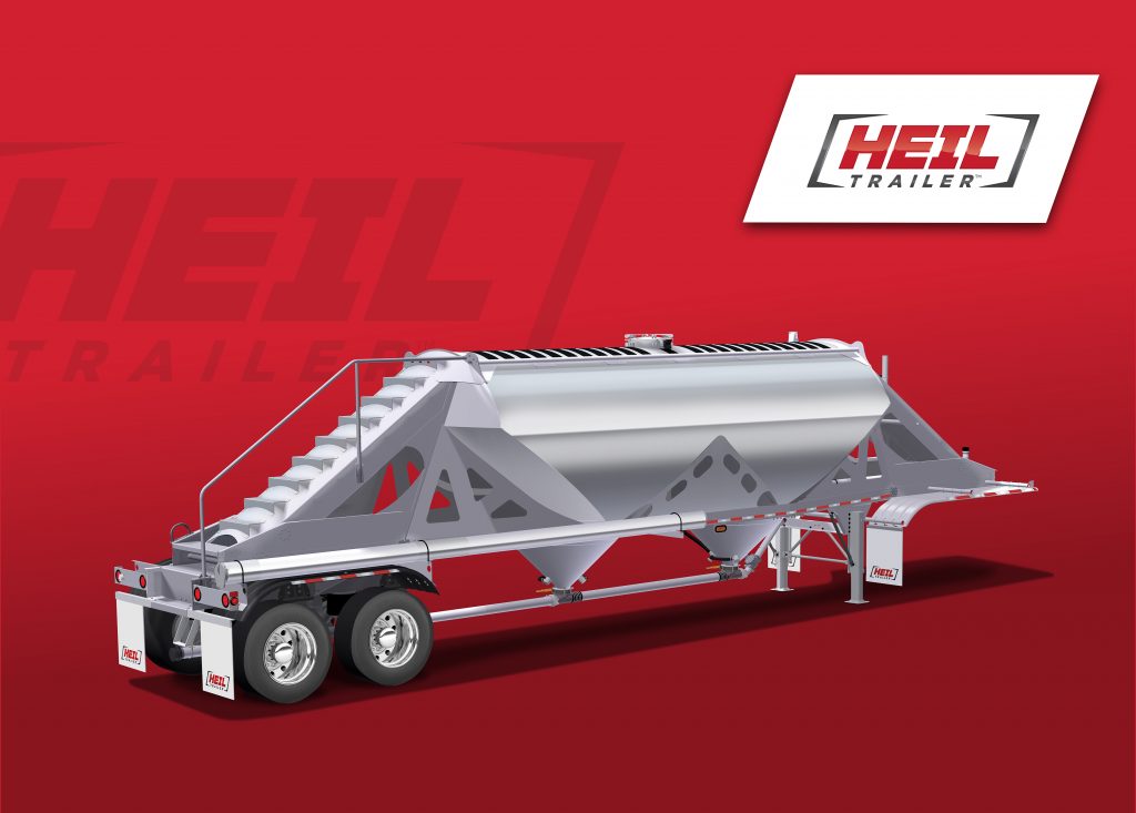 Heil Trailer, New Two-Hopper Dry Bulk Trailer