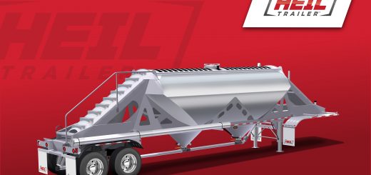 Heil Trailer, New Two-Hopper Dry Bulk Trailer