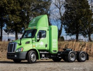 Ryder CNG vehicle, currently deployed in the Anheuser-Busch fleet in Houston TX