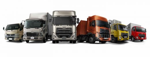 UD Trucks lineup