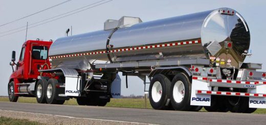 2017 Polar Tanks Stainless Steel Chemical Trailer