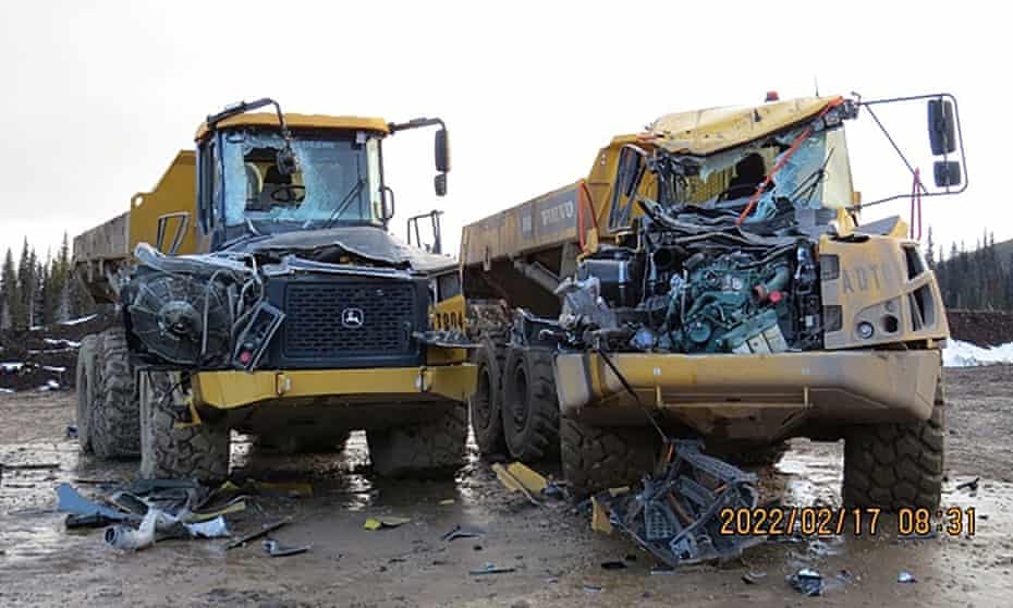 Costal GasLink Pipeline Project Attack, Smashed Costal GasLink Vehicles, Pipeline Attacked in Canada