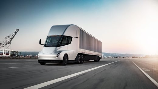 Tesla Semi with Trailer