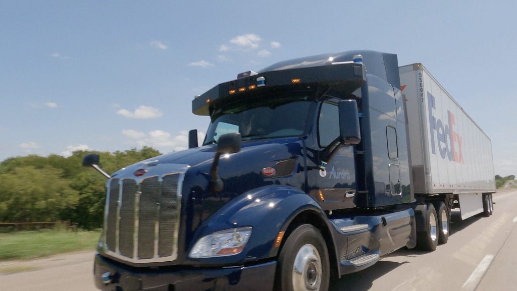 Aurora Innovation & FedEx Pilot Program Peterbilt 579, 2 Firms Widen Autonomous Trucking