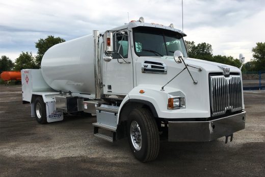 Tremcar Propane Delivery Truck