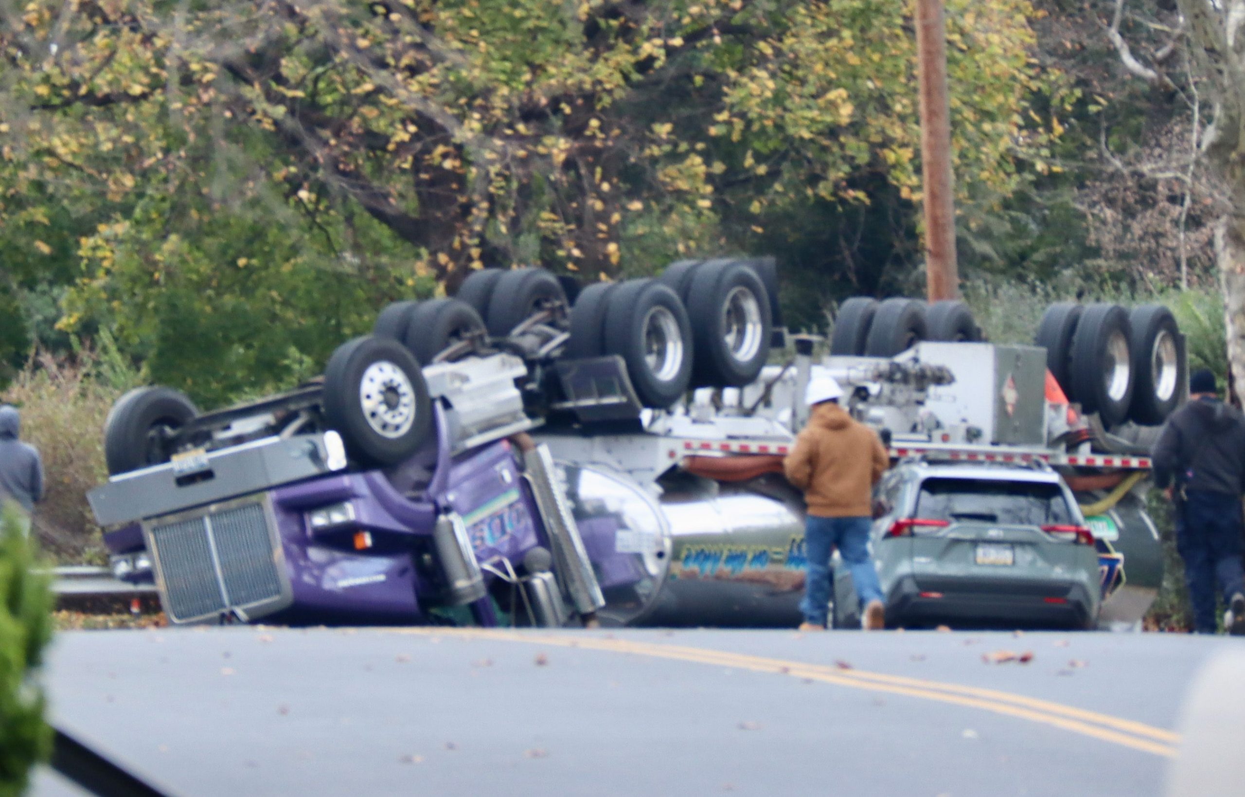 Hundreds of Bethlehem residents evacuated after 6,000 gallons of gasoline, diesel spill