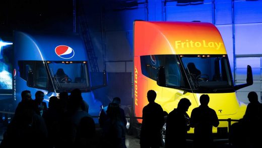 Tesla Semi Delivery Event - PepsiCo + Frito Lay