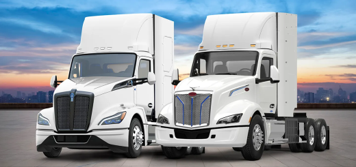 Kenworth T680 and Peterbilt 579 Hydrogen Fuel Cell Trucks