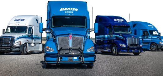 Marten Transport Trucks Lineup