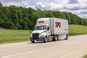 XPO LTL Truck on Road