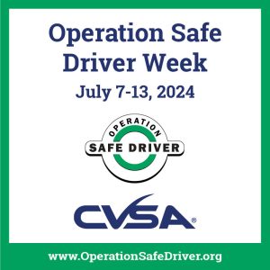 Operation Safe Driver Week 2024 (CVSA)